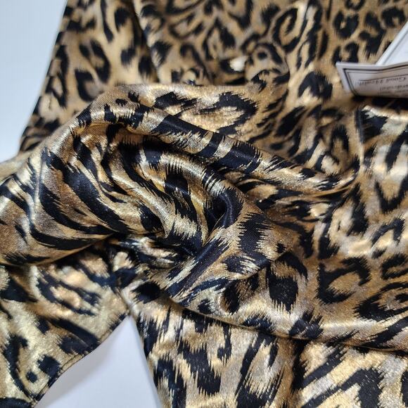 Four-way Tank Top Size 3X Gold Silver Shiny Mermaid Leopard Check Jordan Woman - Picture 14 of 16